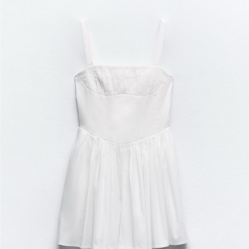 Zara White Dress